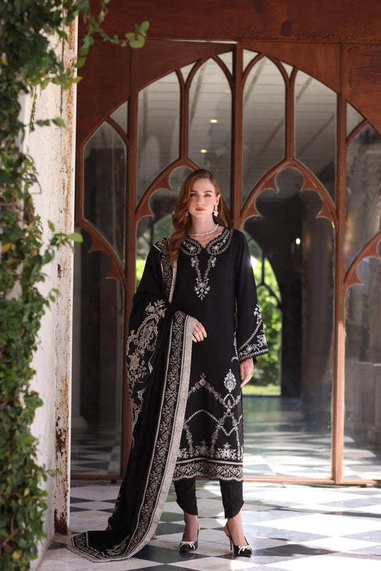 Winter Pashmina Shawls by Noor by Sadia Asad