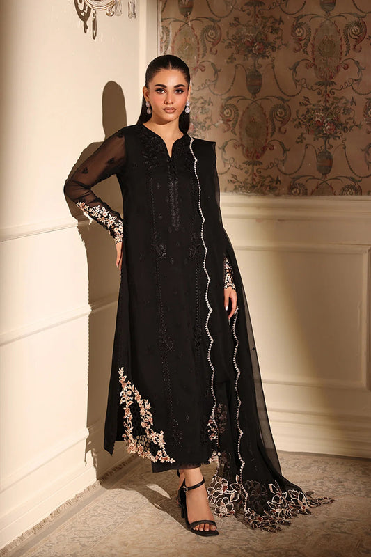 Ensembles by Azure Embroidered Unstitched Chiffon Collection