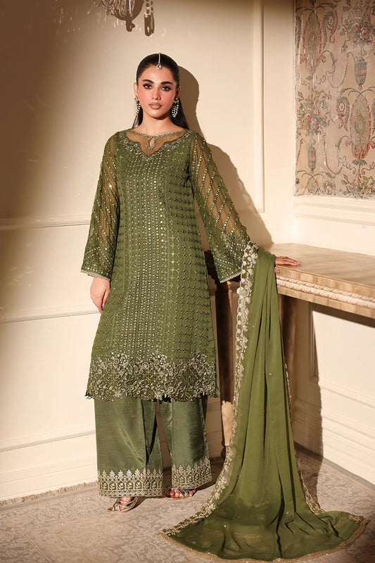 Ensembles by Azure Embroidered Unstitched Chiffon Collection