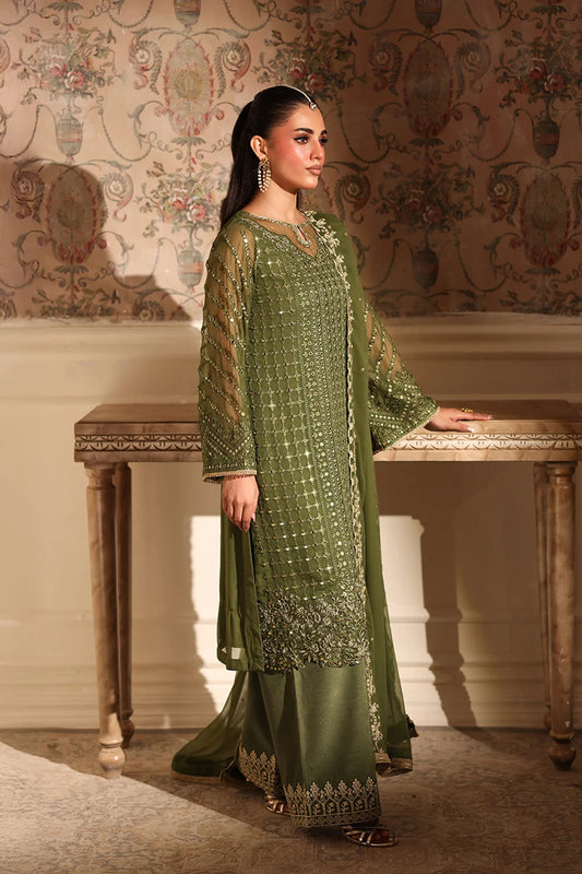 Ensembles by Azure Embroidered Unstitched Chiffon Collection