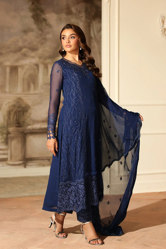 Ensembles by Azure Embroidered Unstitched Chiffon Collection