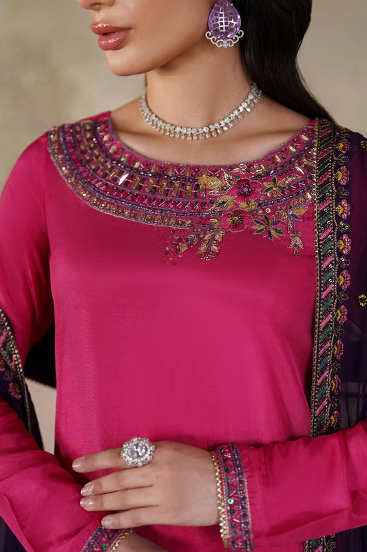 Saheera by Zarif Embroidered Raw Silk Collection