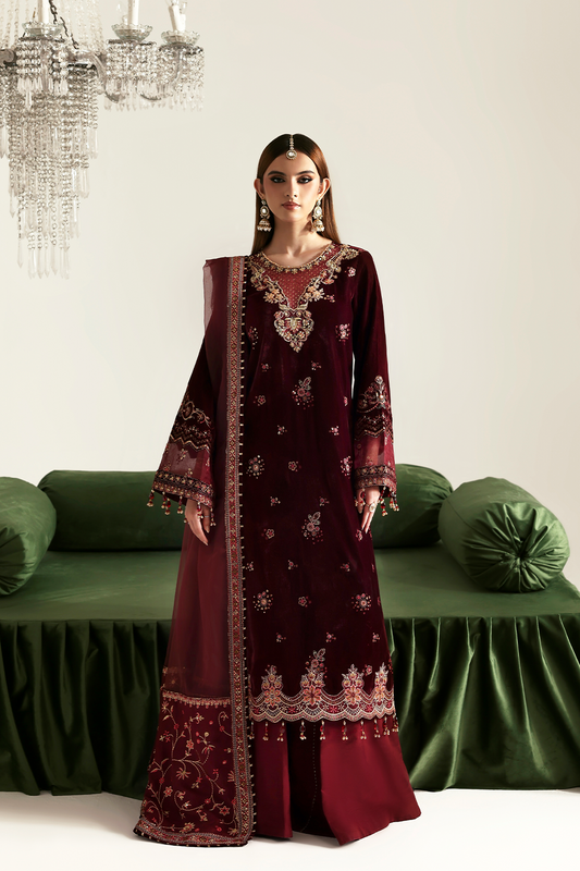 Zarposh Velvet Collection by Emaan Adeel