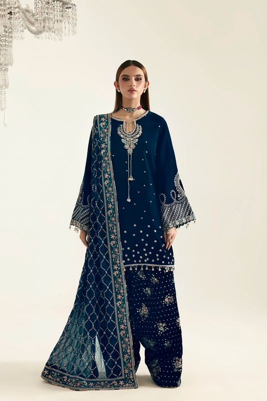 Zarposh Velvet Collection by Emaan Adeel