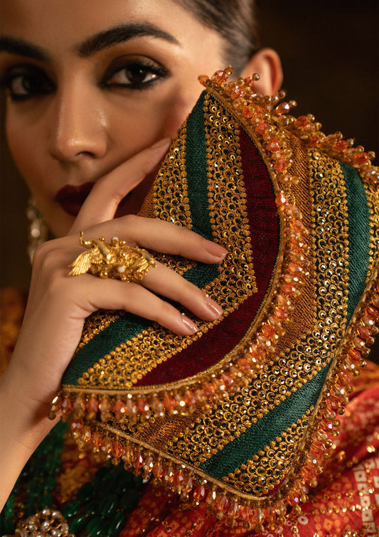 MULTI CHATTA PATTI ENVELOPE BAG