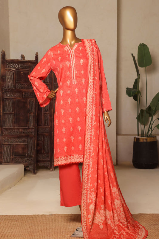 Bin Saeed Stitched 3 Piece