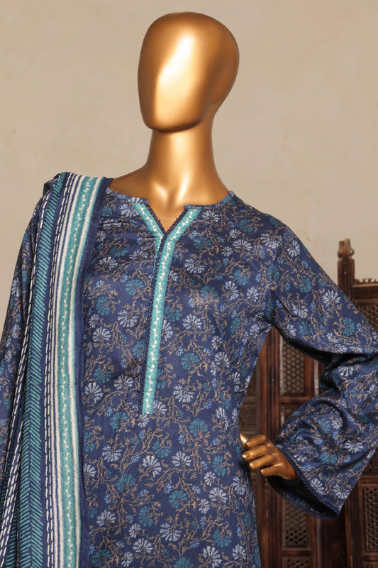 Bin Saeed Stitched 3 Piece