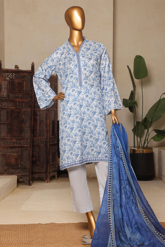 Bin Saeed Stitched 3 Piece