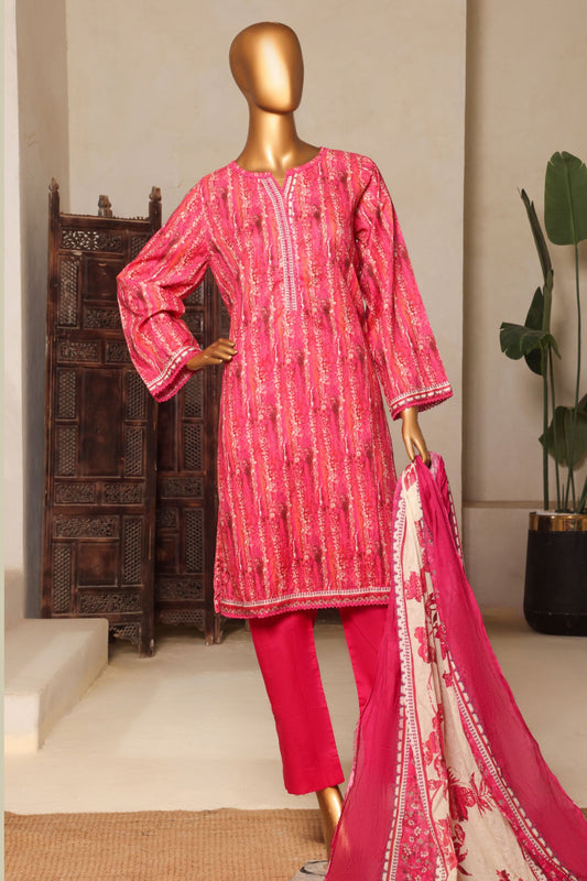 Bin Saeed Stitched 3 Piece