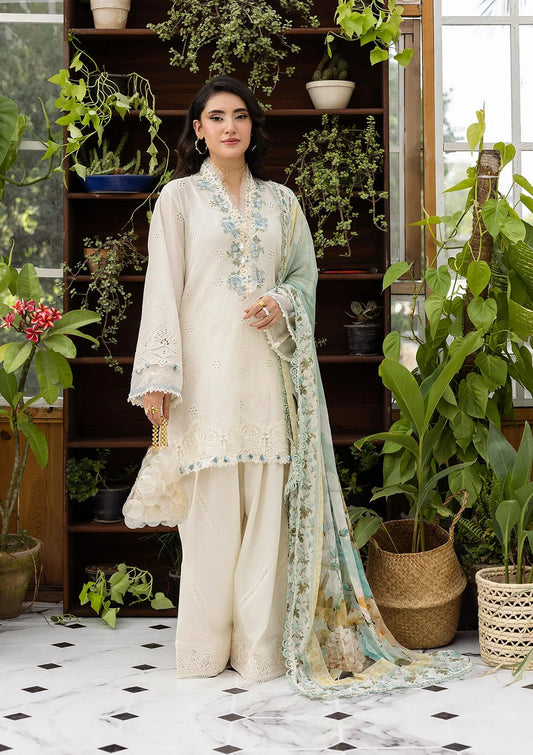 ELAF Ecraft Chikankari Chiffon – Luxury Lawn Collection