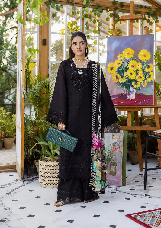 ELAF Ecraft Chikankari Chiffon – Luxury Lawn Collection