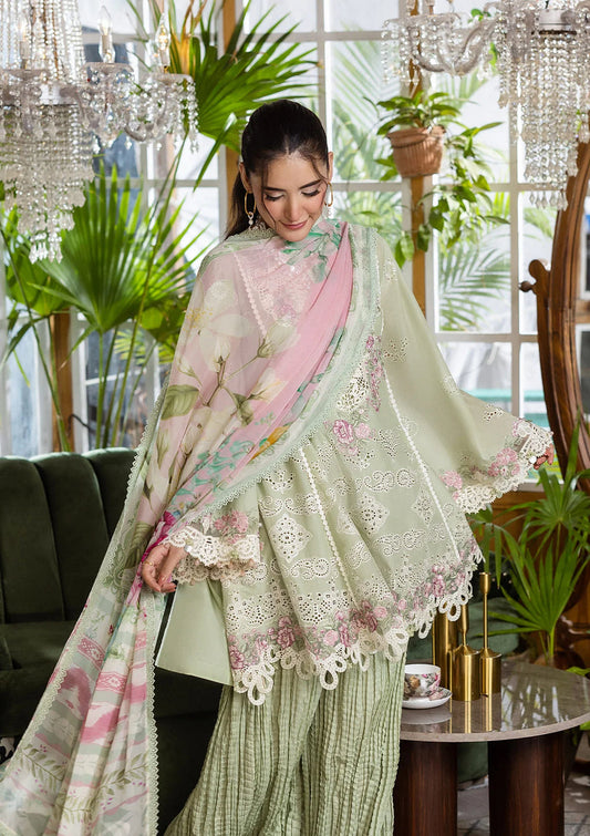 ELAF Ecraft Chikankari Chiffon – Luxury Lawn Collection