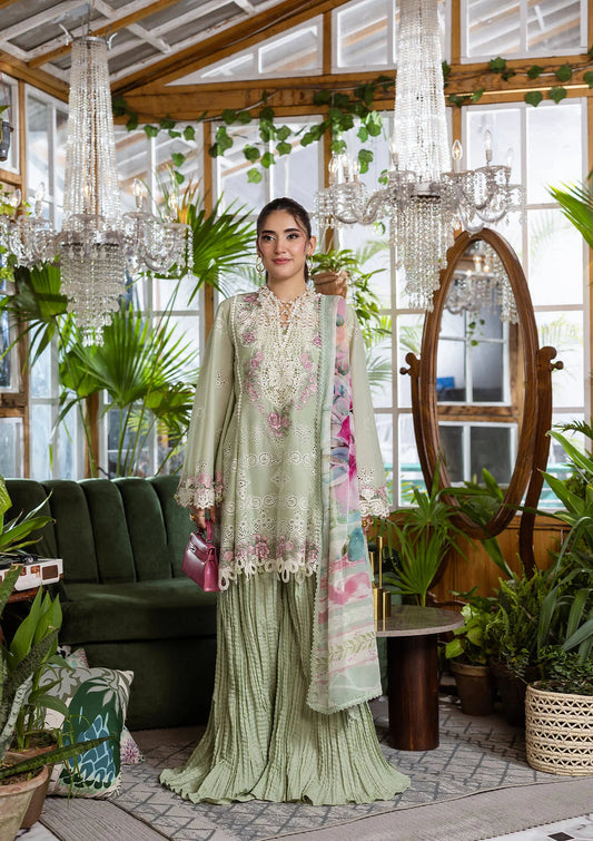 ELAF Ecraft Chikankari Chiffon – Luxury Lawn Collection