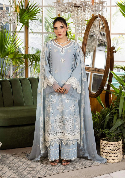 ELAF Ecraft Chikankari Chiffon – Luxury Lawn Collection