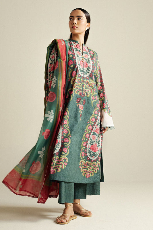 Winter prints by coco by Zara shahjahan - LILT - 7B