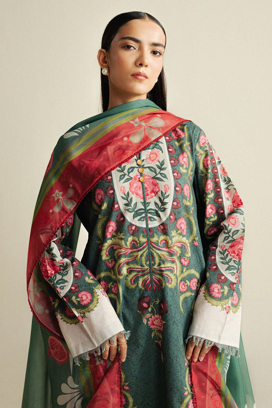 Winter prints by coco by Zara shahjahan - LILT - 7B